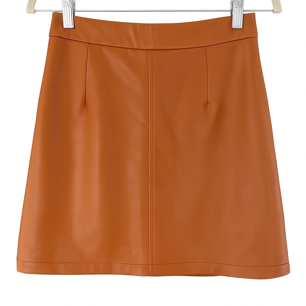 French Connection Tan Pencil Skirt